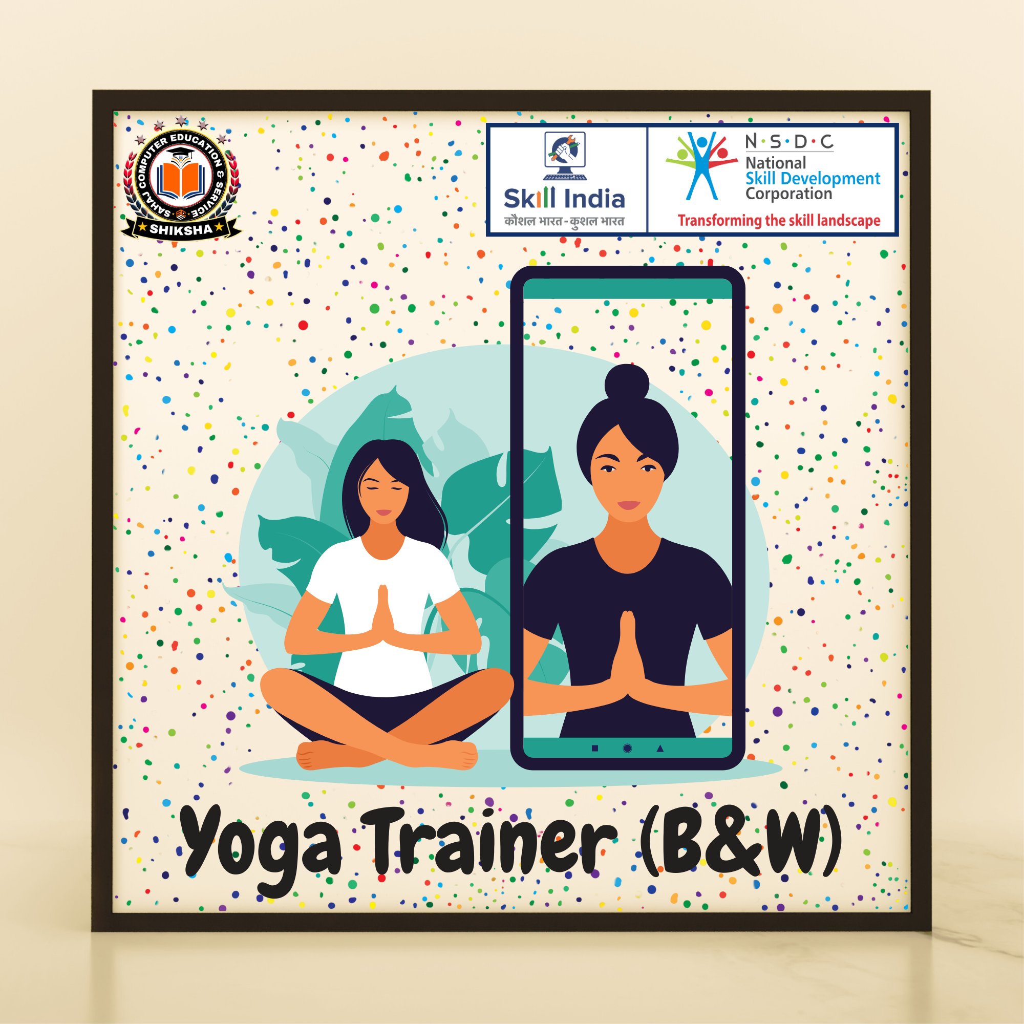 Yoga Trainer (B&W)
